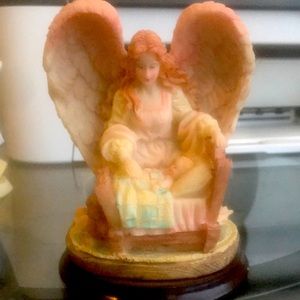 Angel and a baby Figuring